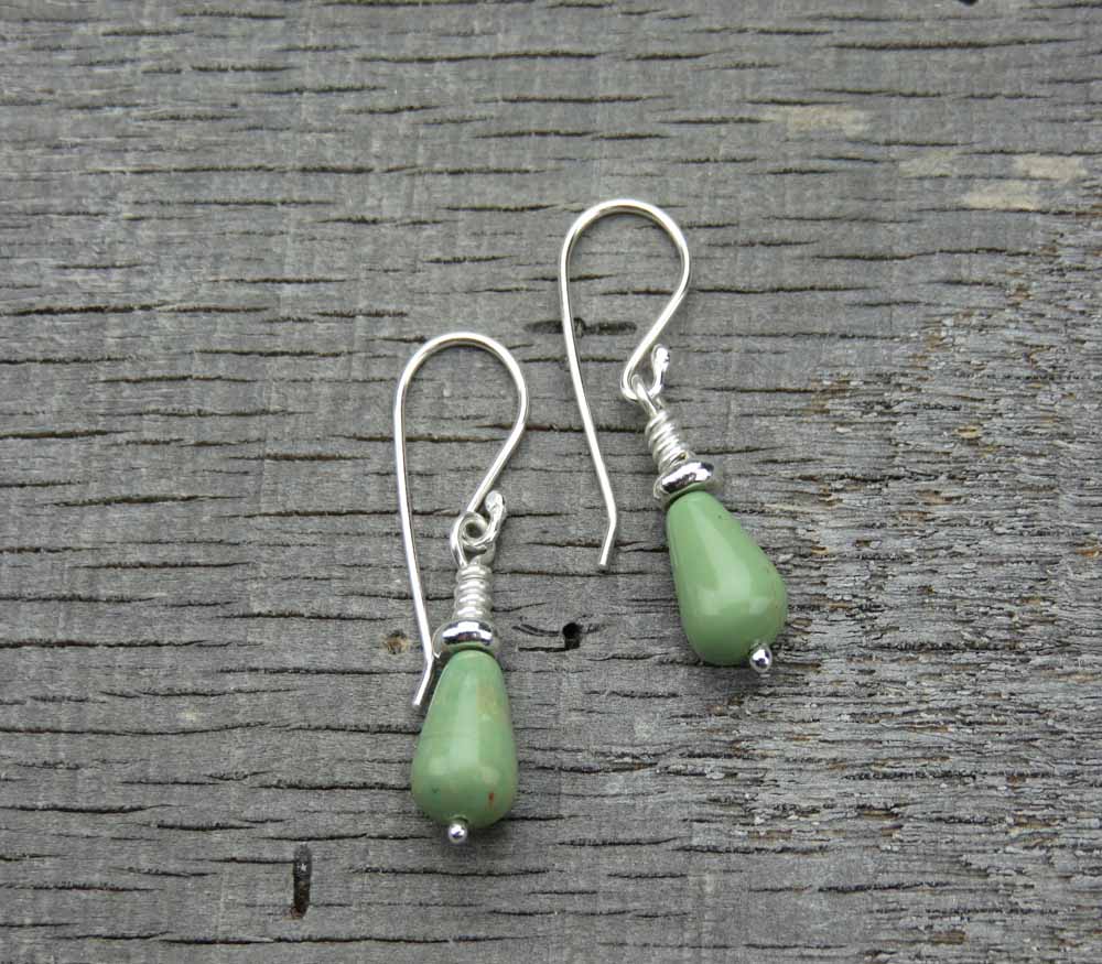 Dew Drop Turquoise Earrings G